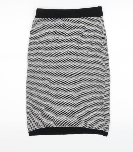 Tu Womens Black Straight & Pencil Skirt Size 10