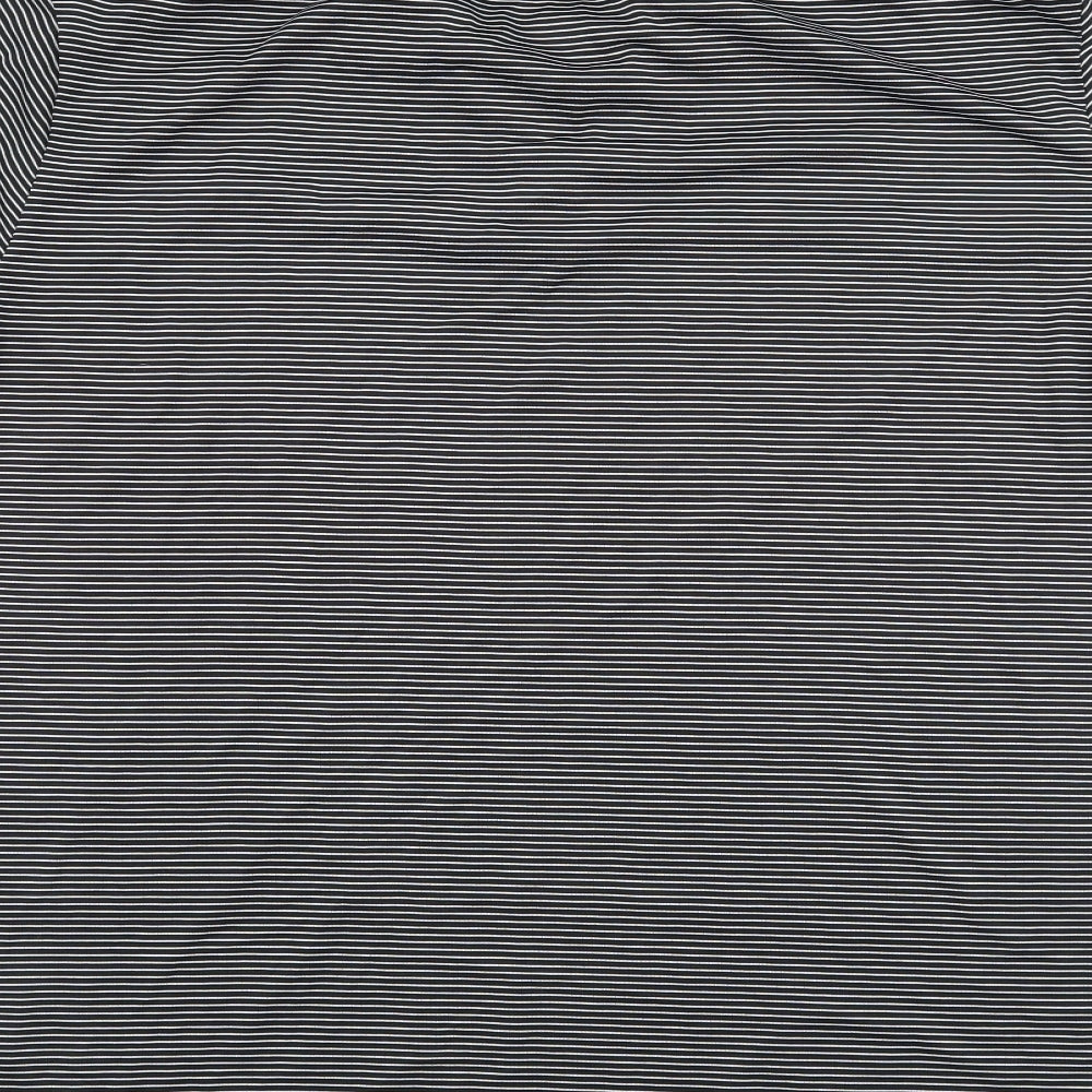 Slazenger Mens Black Striped T-Shirt Size L