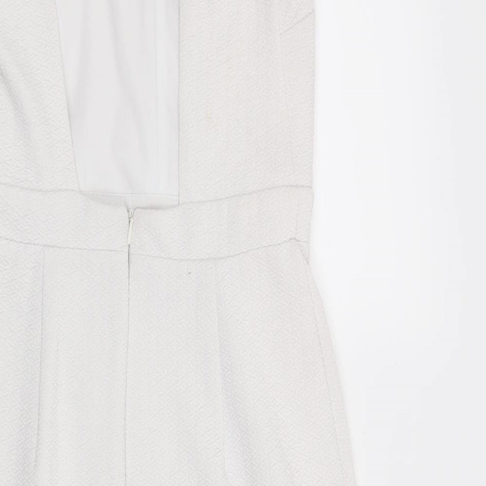 River Island Womens White Bodycon Size 10