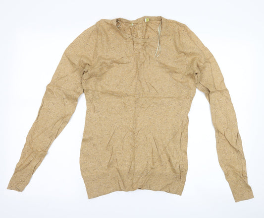 Preworn Womens Brown Pullover Jumper Size 8