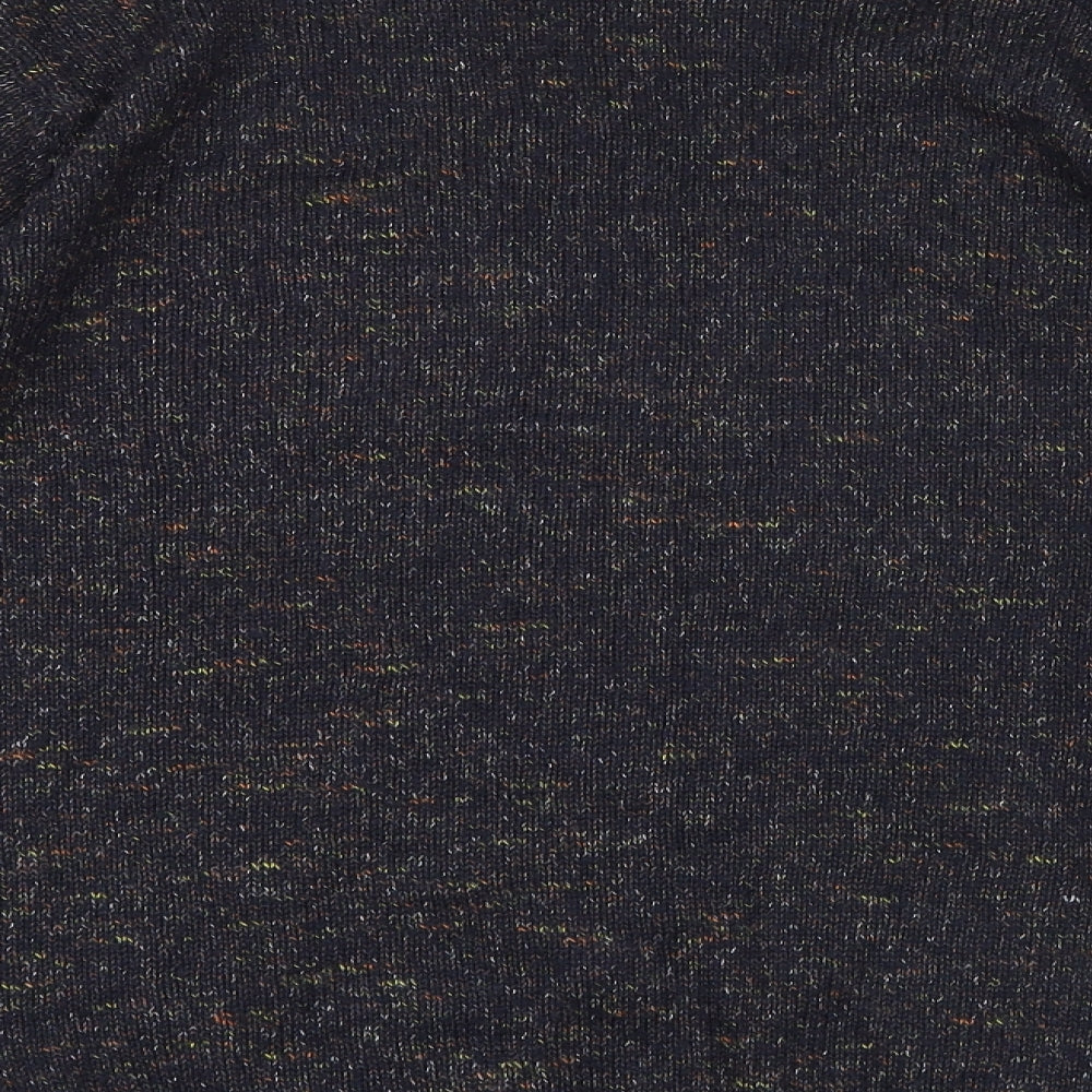 Cedar Wood State Mens Blue Knit Pullover Jumper Size M