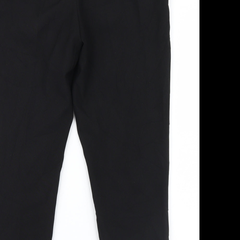 Primark Womens Black Trousers Size 10 L25 in