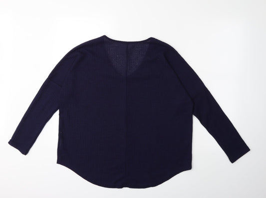 Preworn Womens Blue Pullover Jumper Size S