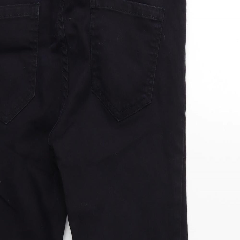 New Look Womens Black Denim Skinny Jeans Size 10 L23 in