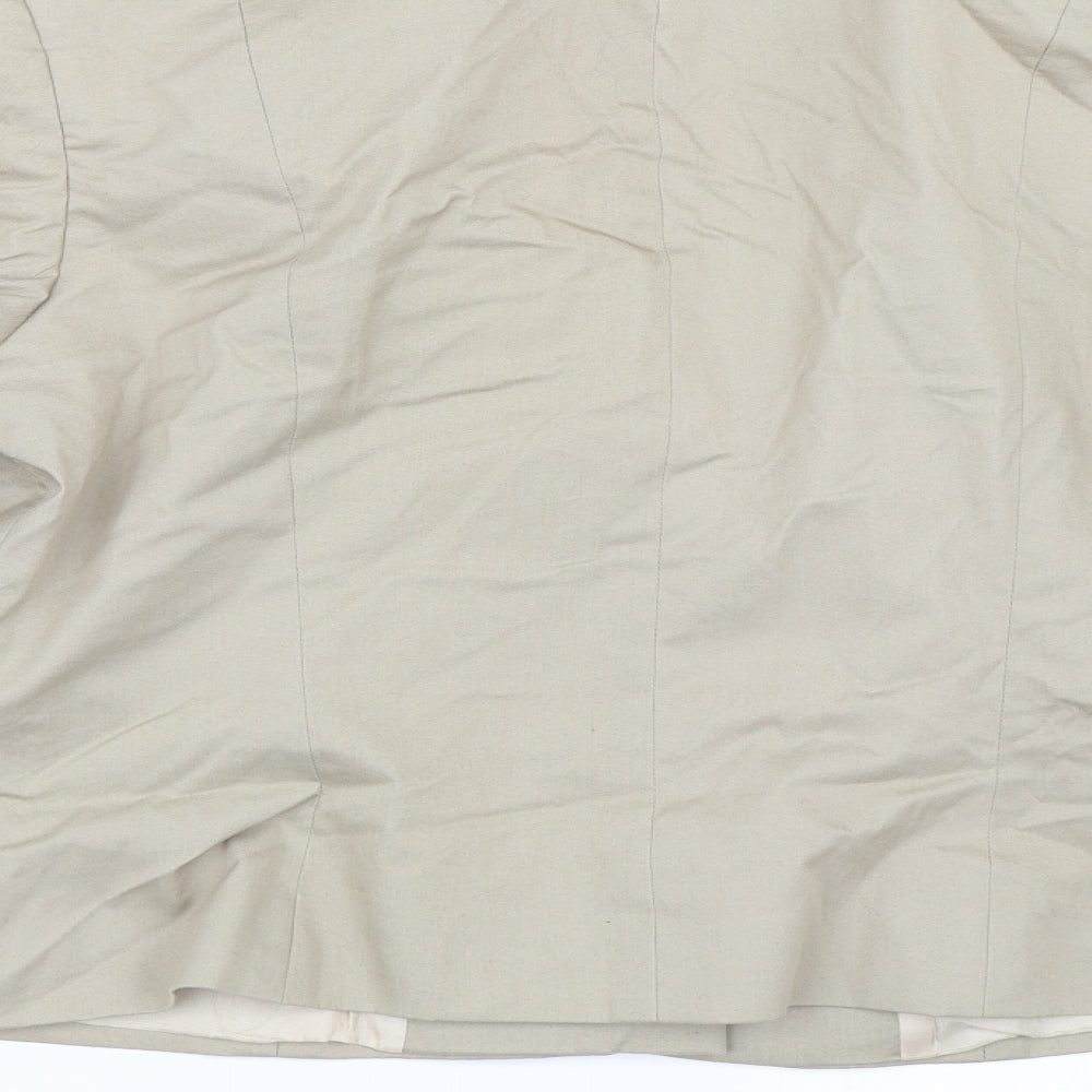 Womens UK Size 12 Warehouse Beige Jacket