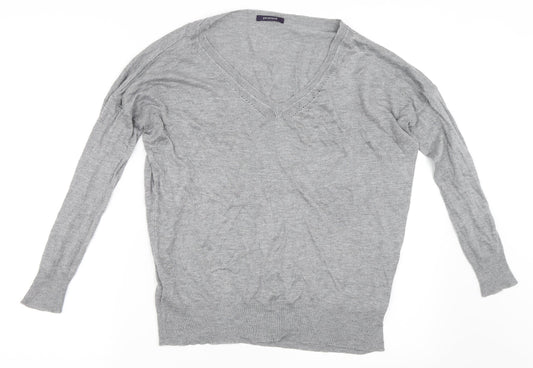 Promod Womens Grey Pullover Jumper Size S