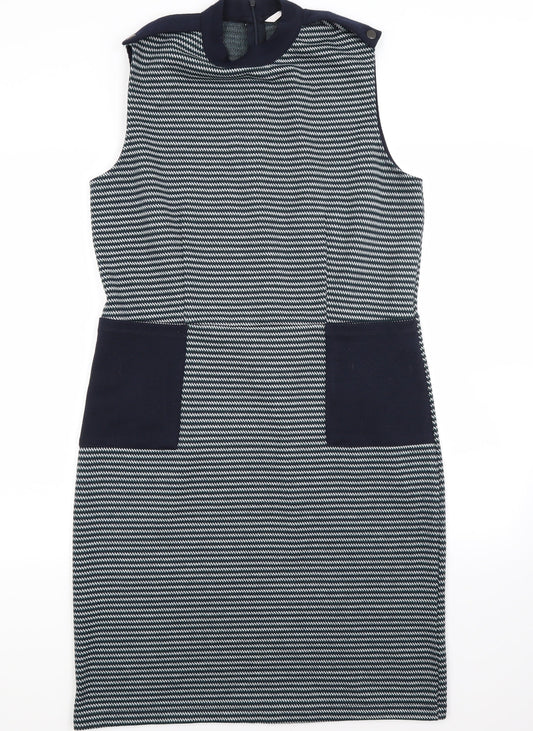 Tu Womens Grey A-Line Size 14
