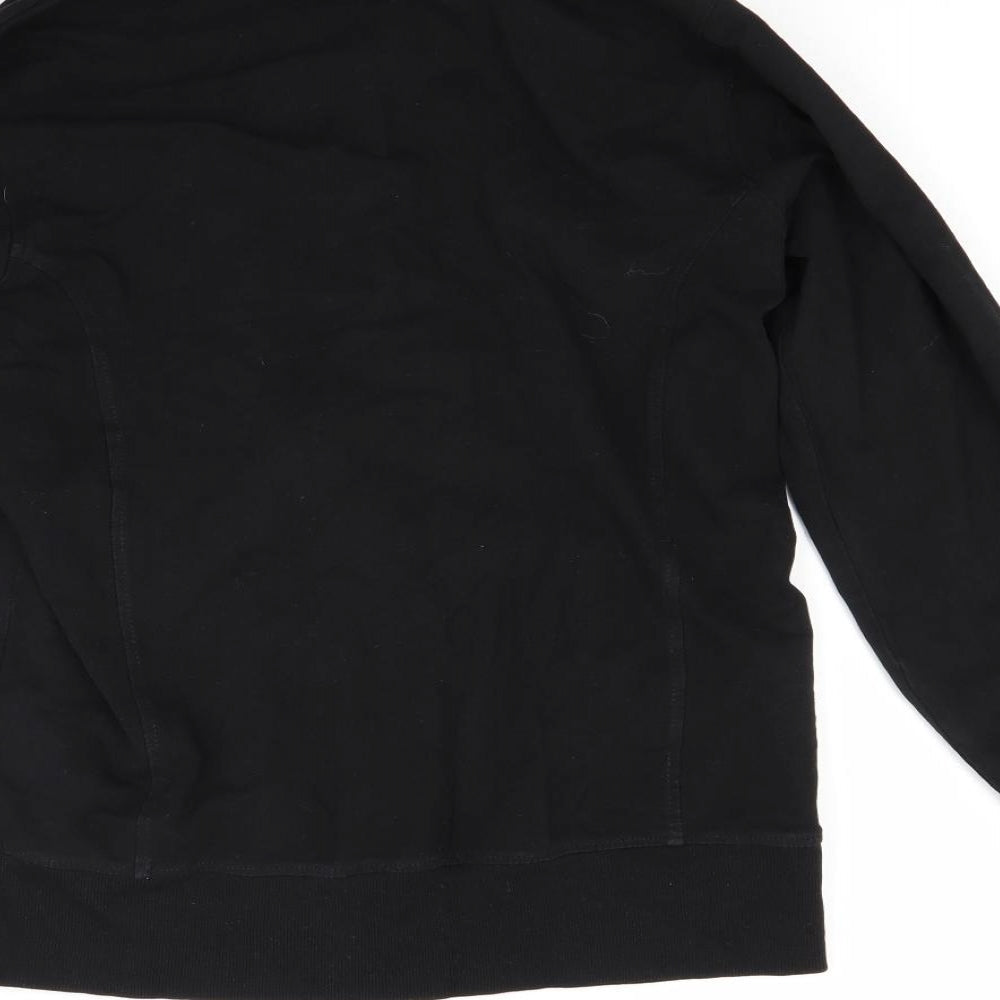 Womens UK Size 10 Mountain Life Black Jacket