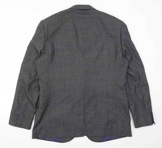 Taylor & Wright Mens Grey Jacket Suit Jacket Size 44