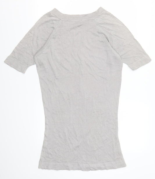 La Redoute Womens Grey Jumper Dress Size 6