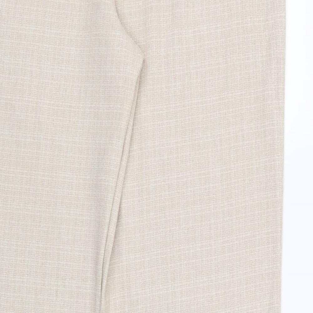 Womens UK Size 18 Penny Plain Regular Fit Beige Trousers