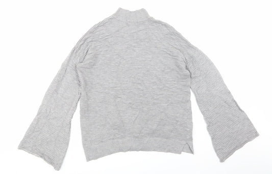 F&F Womens Grey Basic T-Shirt Size 14