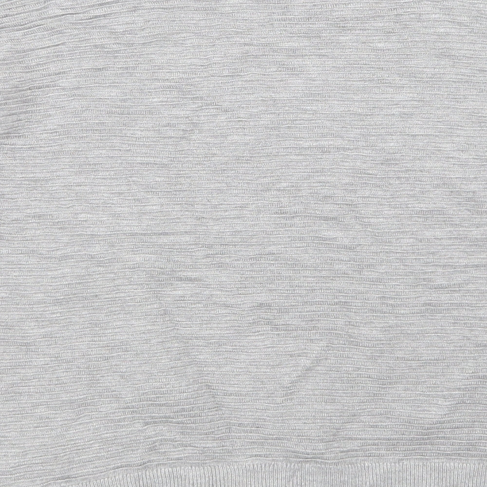 F&F Womens Grey Basic T-Shirt Size 14