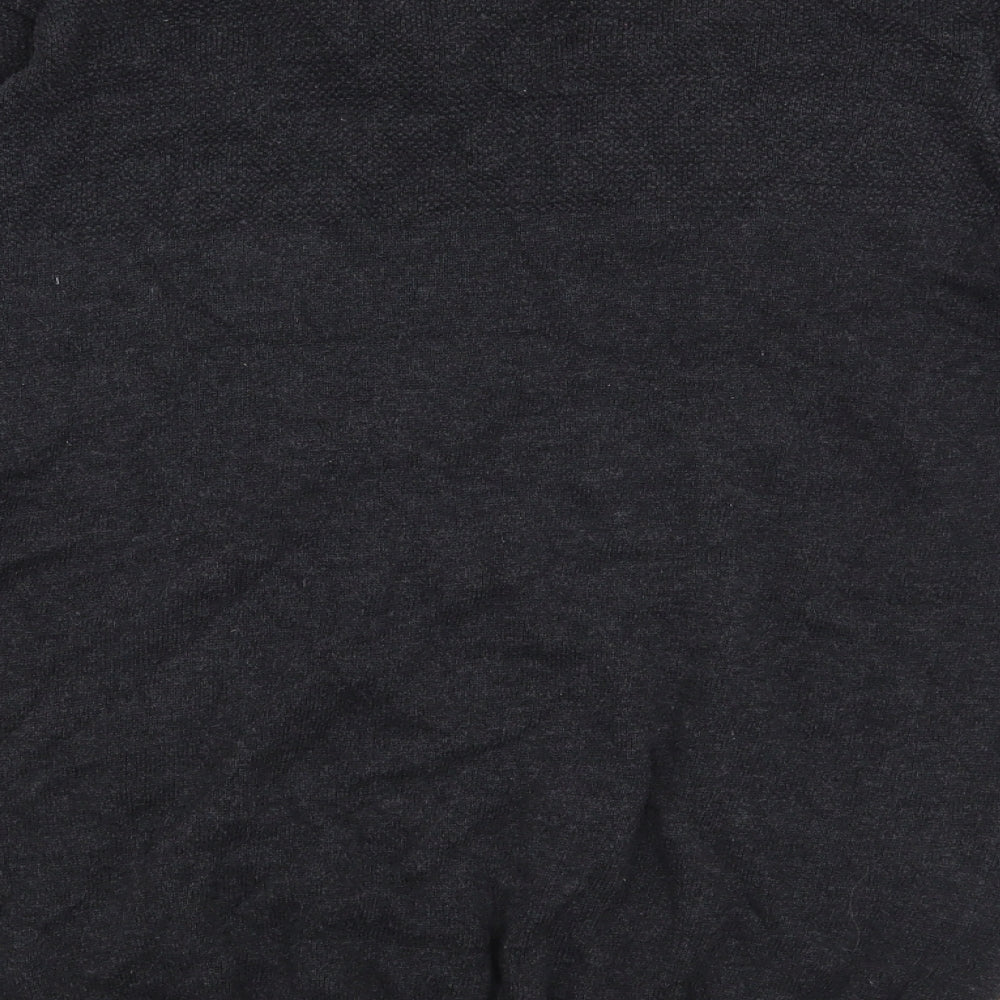 Easy Mens Grey Pullover Jumper Size M