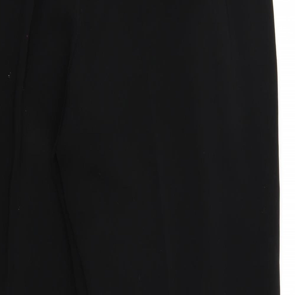 Gerry Weber Womens Black Trousers Size 18 L32 in