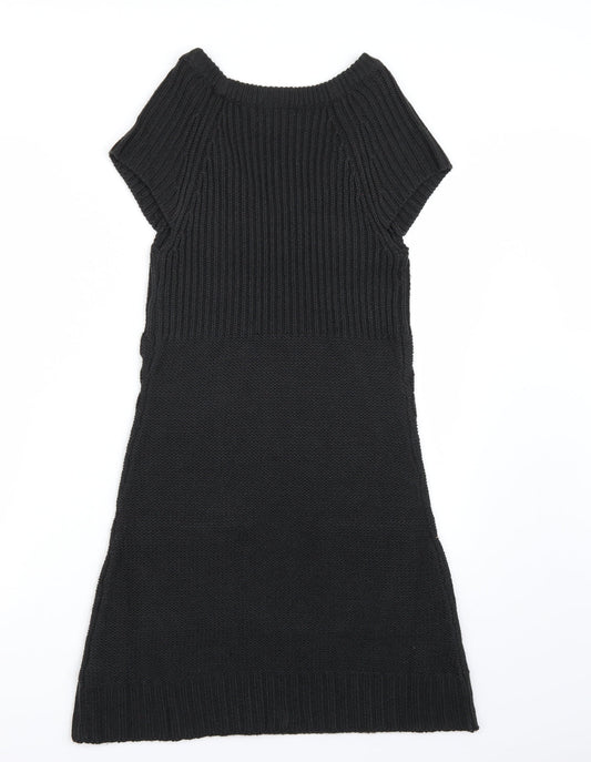 Evie Womens Black A-Line Size 10