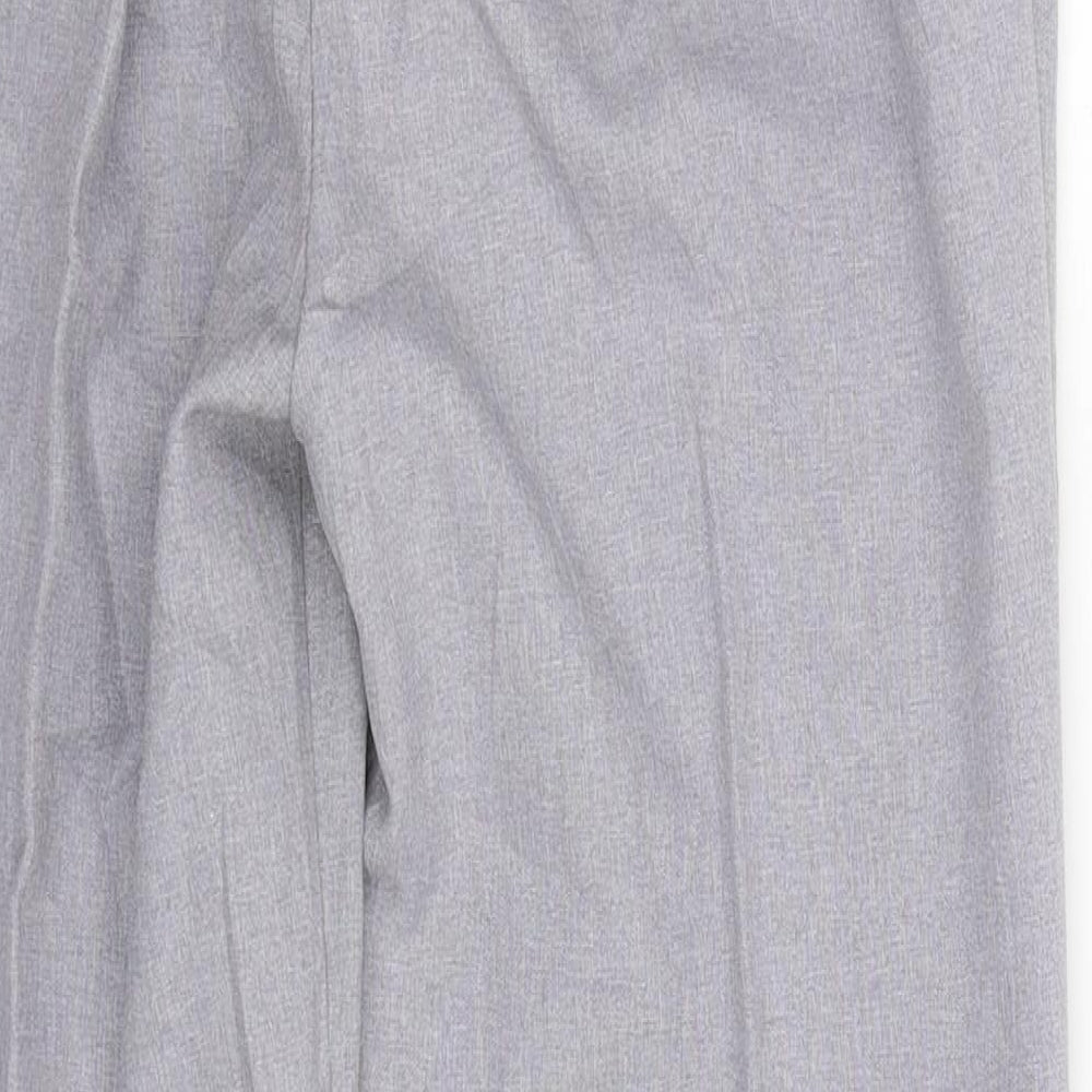 Womens UK Size 14 Preworn Slim Fit Grey Trousers