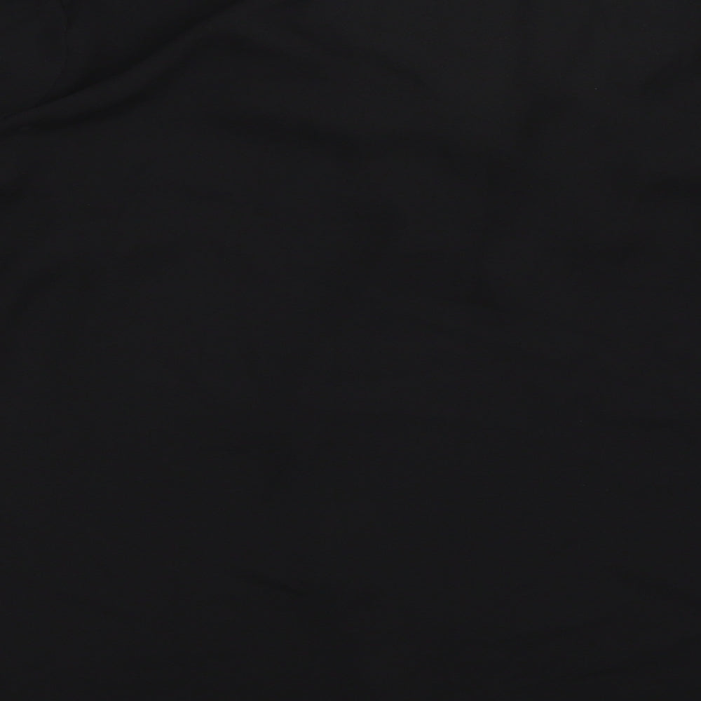 Womens UK Size 10 River Island Black Basic Blouse