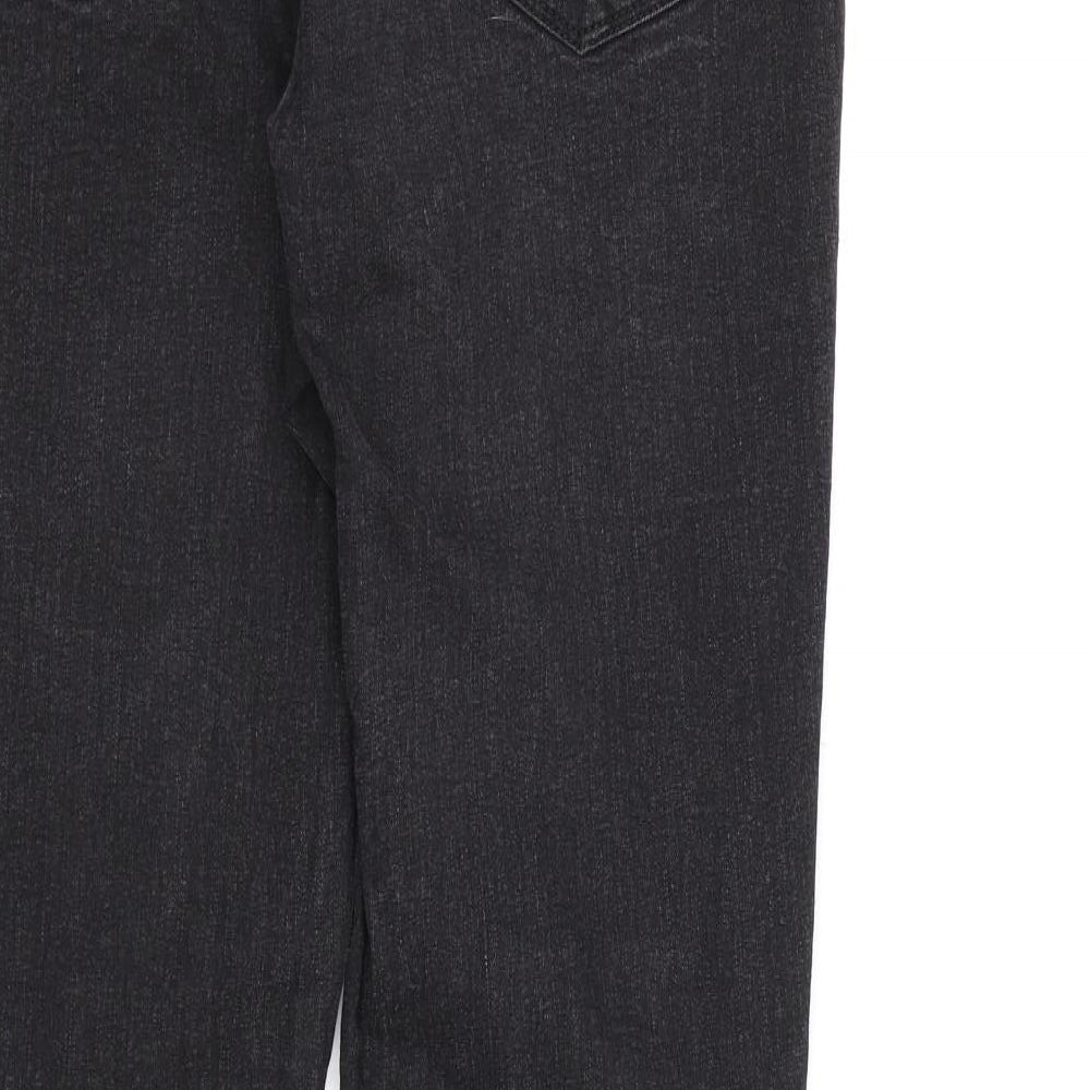 George Womens Black Denim Skinny Jeans Size 12 L28 in