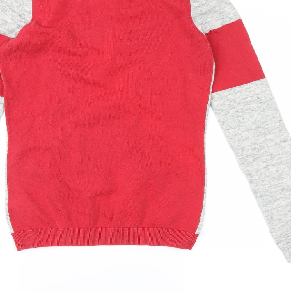 Next Womens Grey Pullover Jumper Size 6 - rabbit