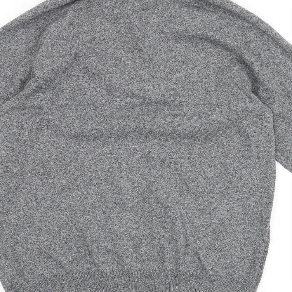F&F Mens Grey Pullover Jumper Size S