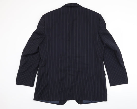 Mens UK Size M Marks and Spencer Regular Blue Suit Jacket