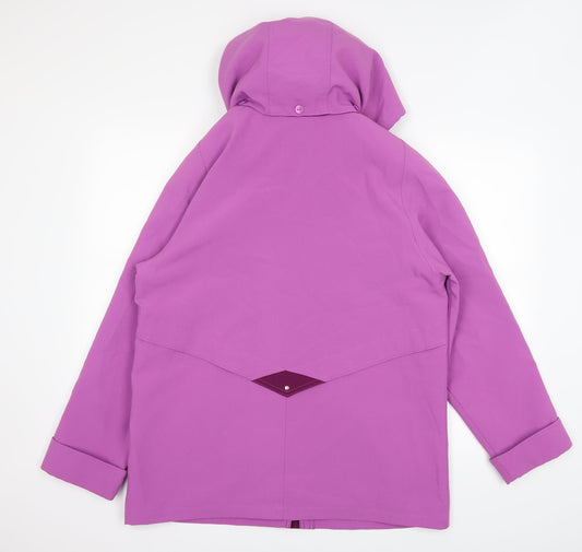Womens UK Size 14 Finesse Purple Jacket Coat
