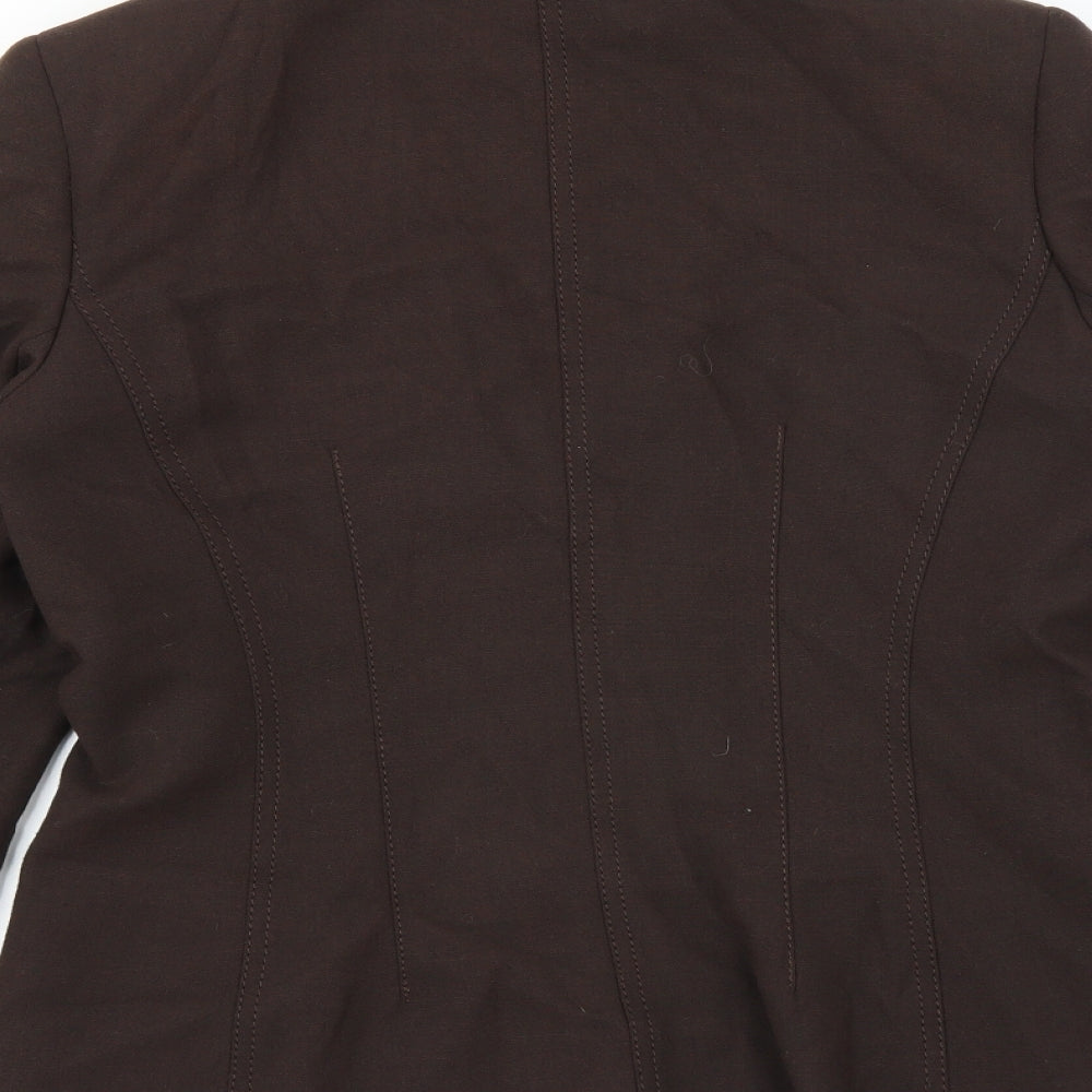 Marks and Spencer Womens Brown   Jacket Suit Jacket Size 10