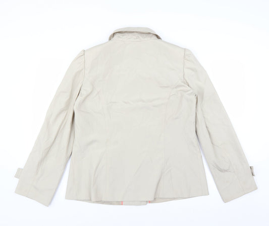 Classics Womens Beige Jacket Size 14