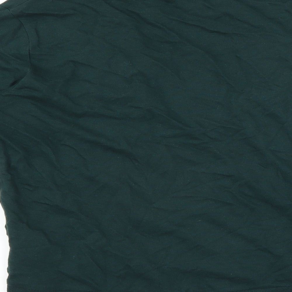 Womens UK Size S Divided by H&M Green Pullover Sweatshirt