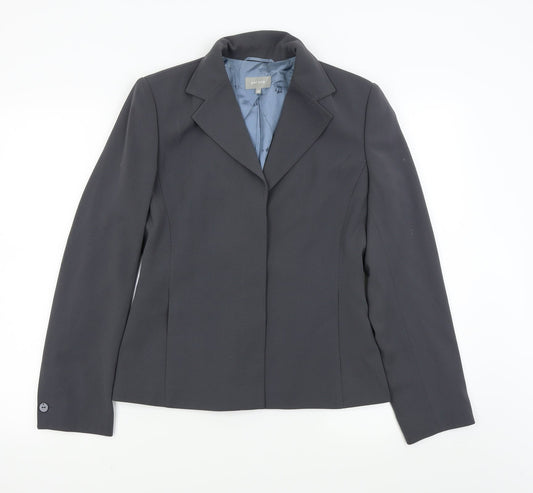 Womens UK Size 10 M&S Regular Grey Blazer