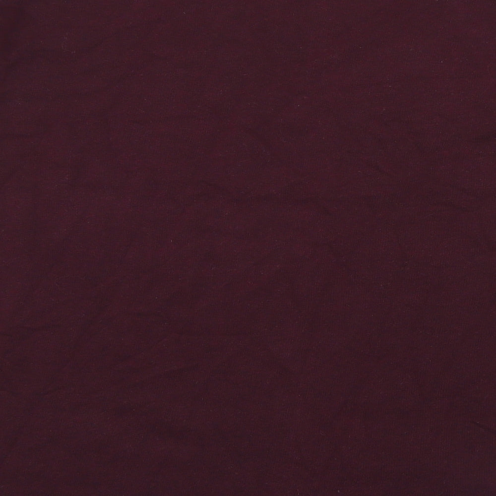 H&M Mens Purple Knit Pullover Jumper Size L