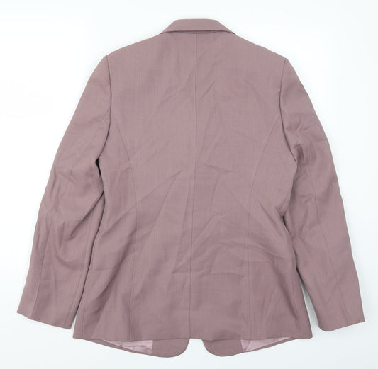 BHS Womens Pink   Jacket Suit Jacket Size 10