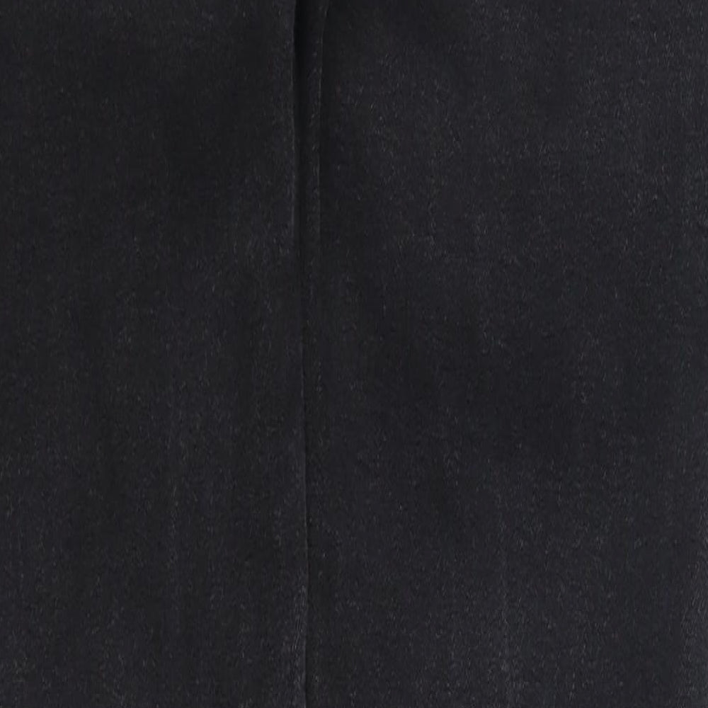 Denim Co Womens Black Denim Skinny Jeans Size 10 L26 in - Heavily Distressed