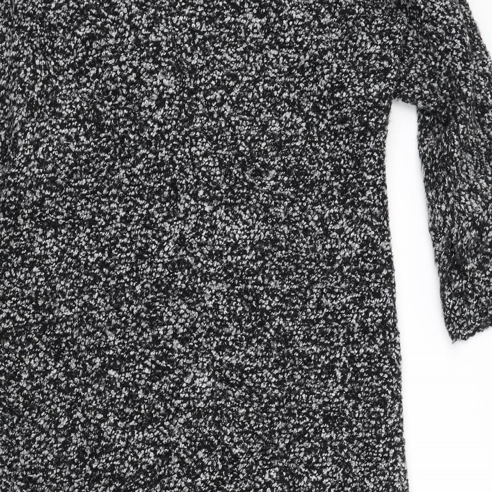 ellla moda Womens Grey Jacket Size S
