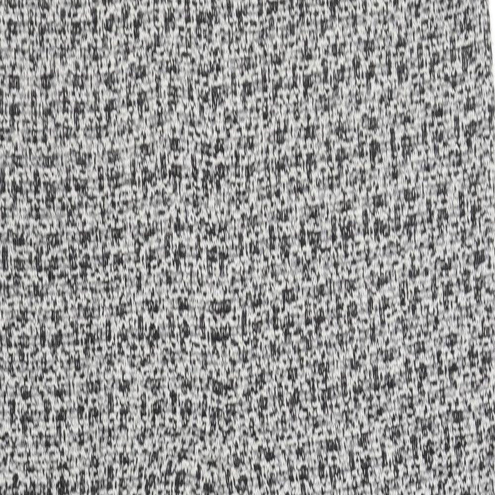 M&S Collection Womens Grey Flare Skirt Size 12