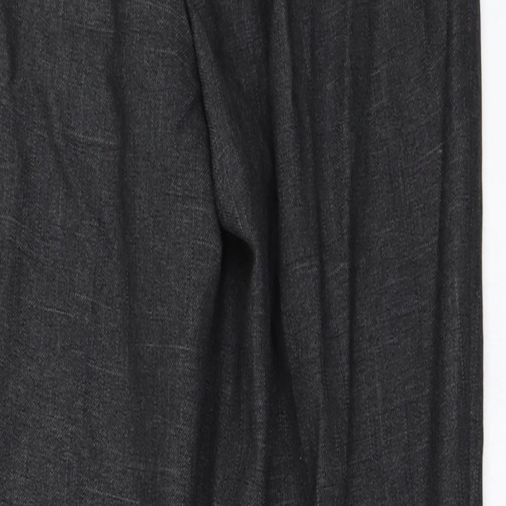 Womens UK Size 12 Marks and Spencer Regular Fit Grey Trousers