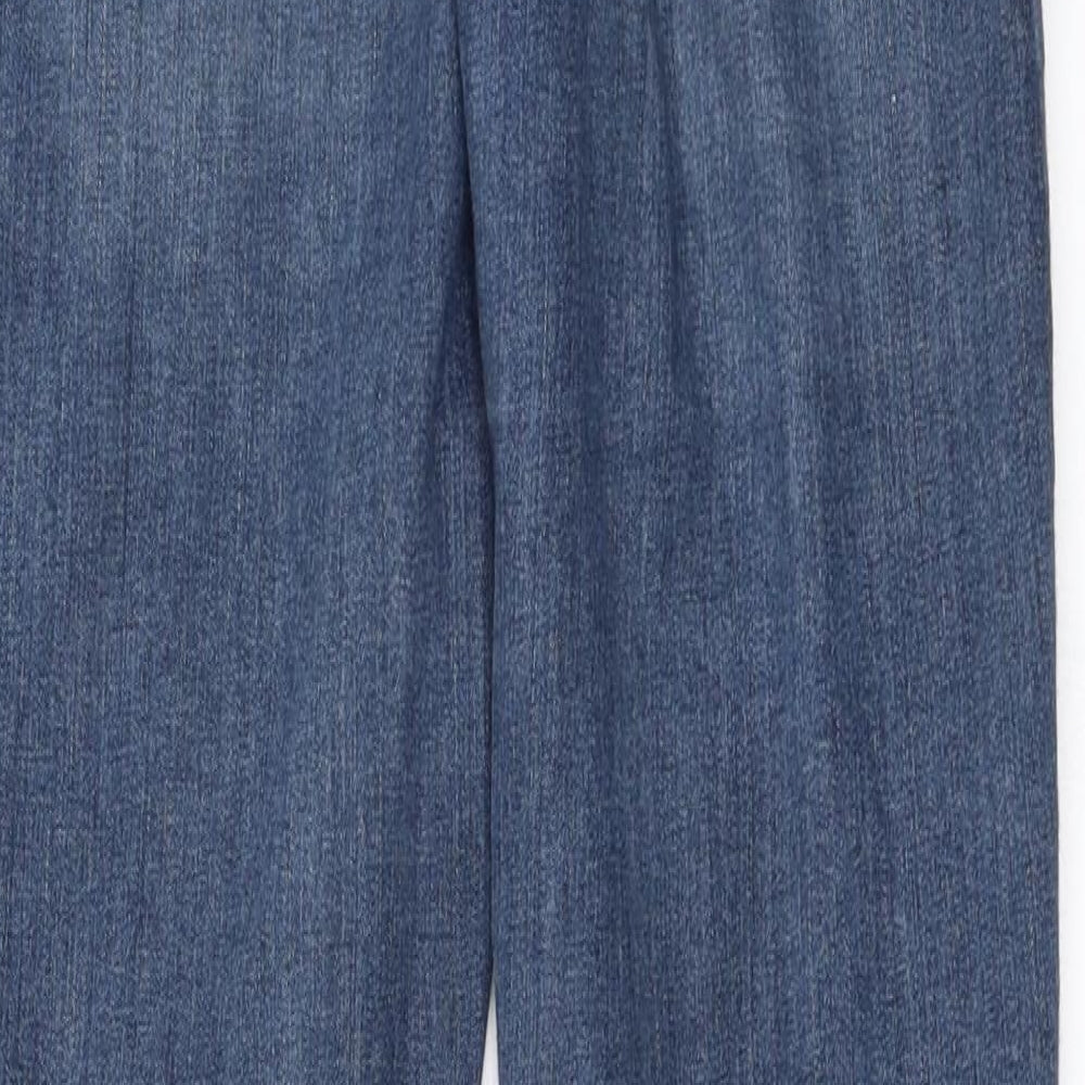 Topshop Womens Blue Skinny Jeans Size 28 in L32 in