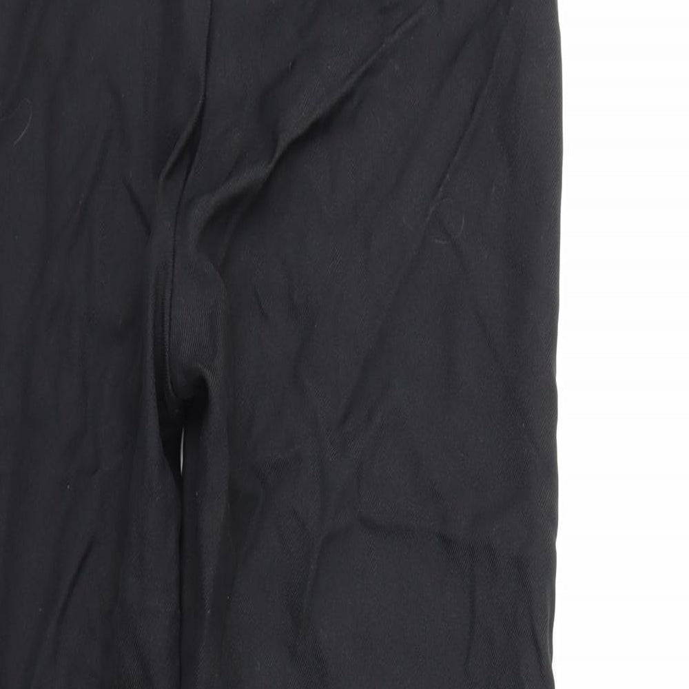 silmma Womens Black Trousers Size 14 L28 in