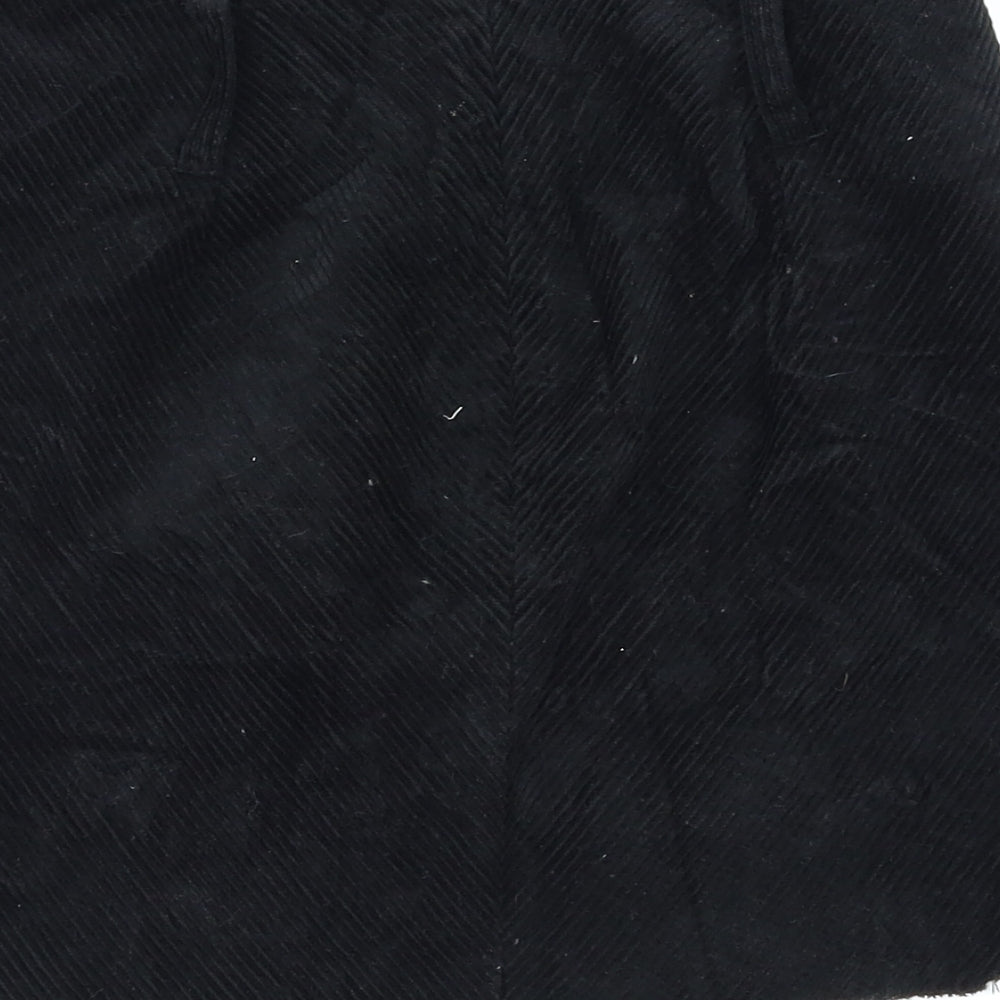 Denim&co Womens Black A-Line Skirt Size 4