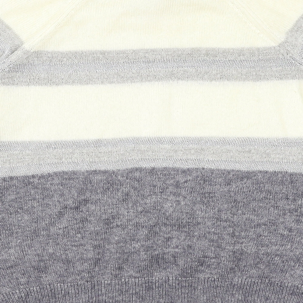 Mango Womens Multicoloured Pullover Jumper Size 6