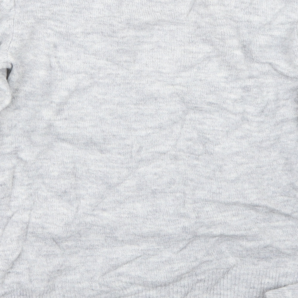 George Womens Grey Basic T-Shirt Size 10