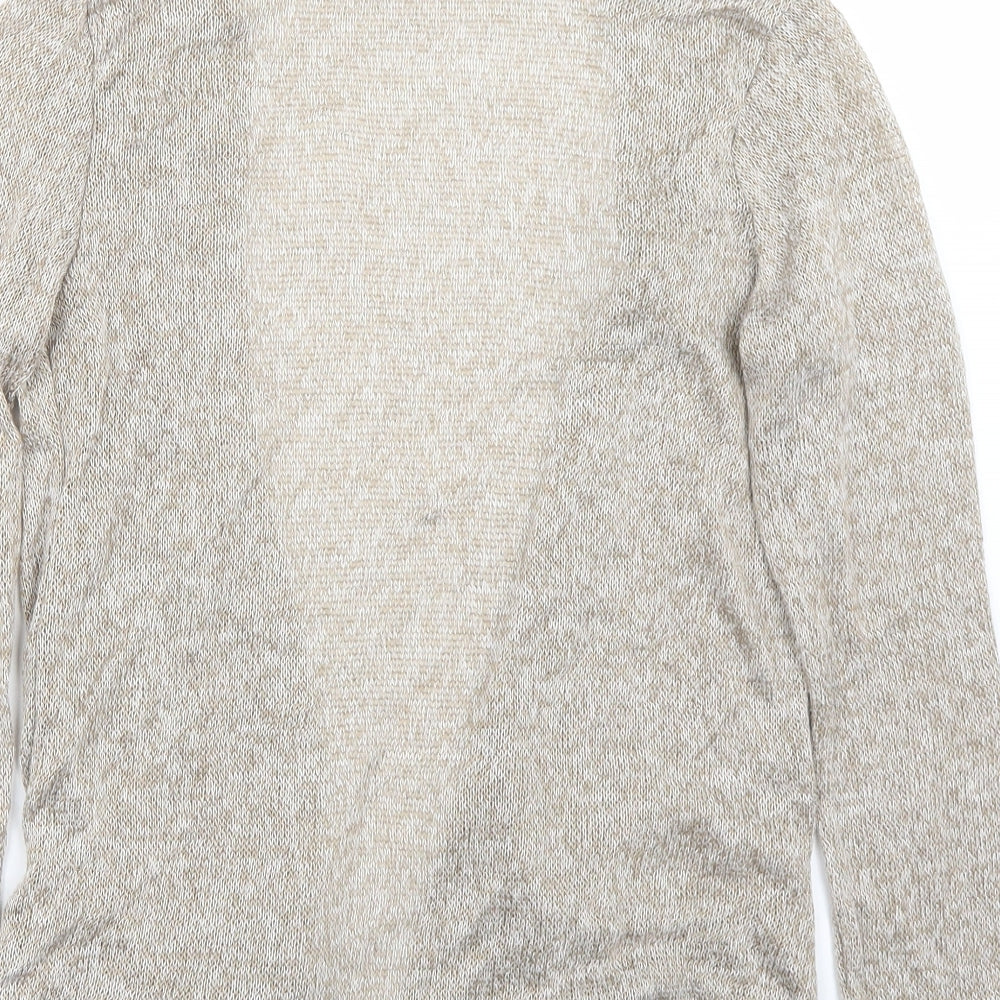 Newlook Womens Beige Cardigan Jumper Size 8