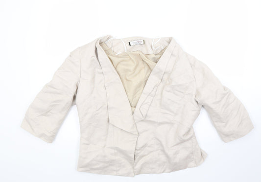 Womens UK Size 16 Principles Beige Jacket