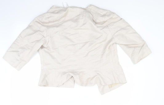 Womens UK Size 16 Principles Beige Jacket