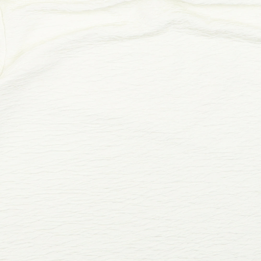 Womens UK Size XL Klass White Basic T-Shirt