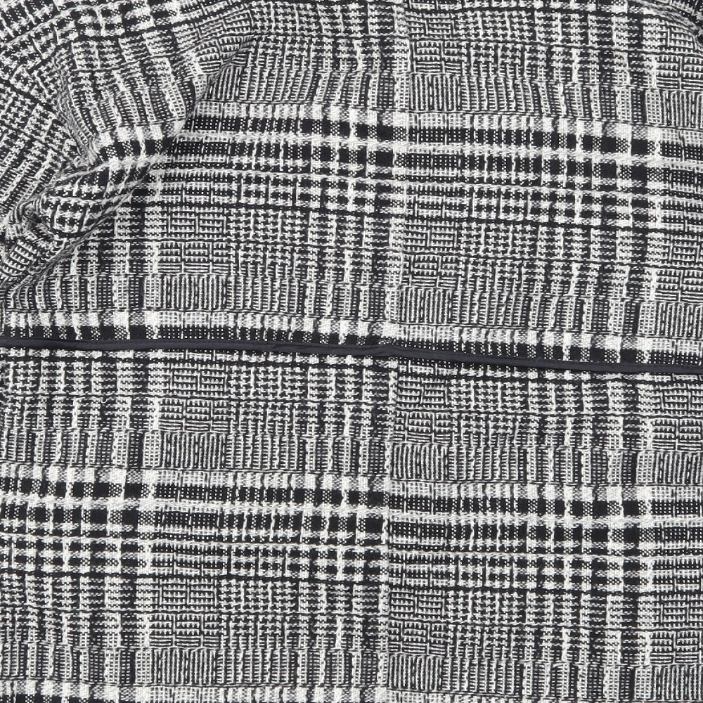 Primark Womens Beige Check Jacket Size 8