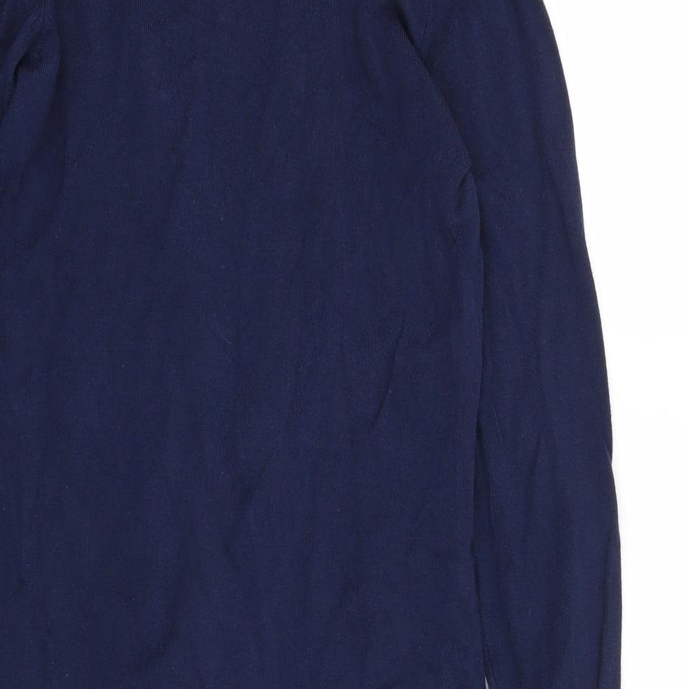 Tu Womens Blue Cardigan Jumper Size S