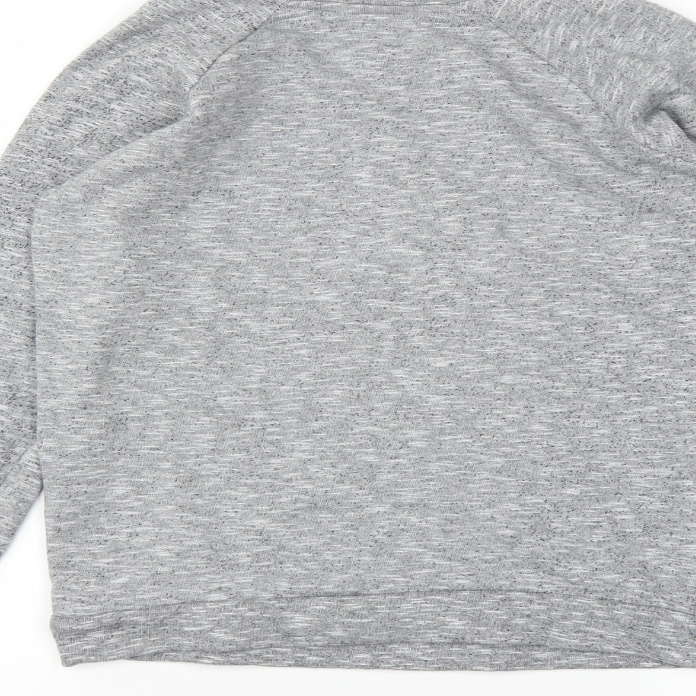 Miss E-vie Girls Grey Pullover Jumper Size 11-12 Years