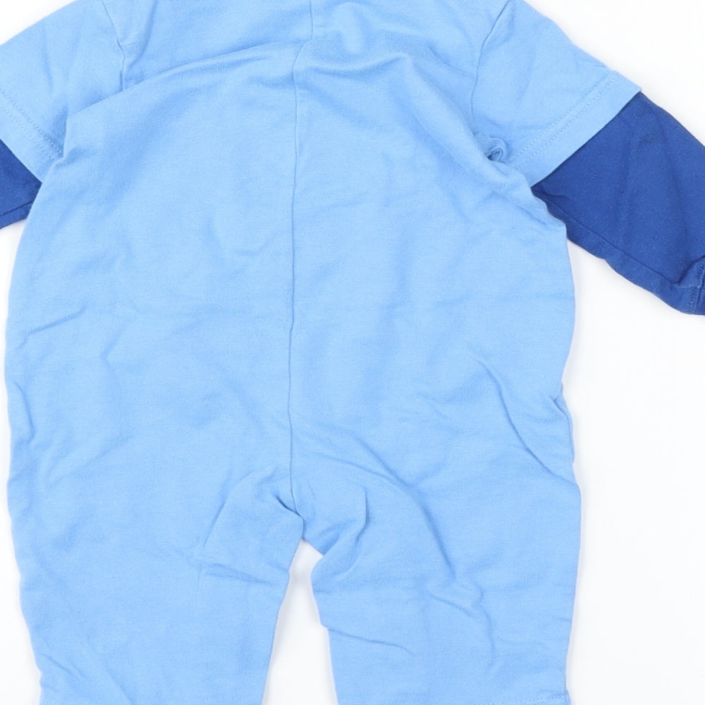 Little Wonders Baby Blue Babygrow One-Piece Size 3-6 Months